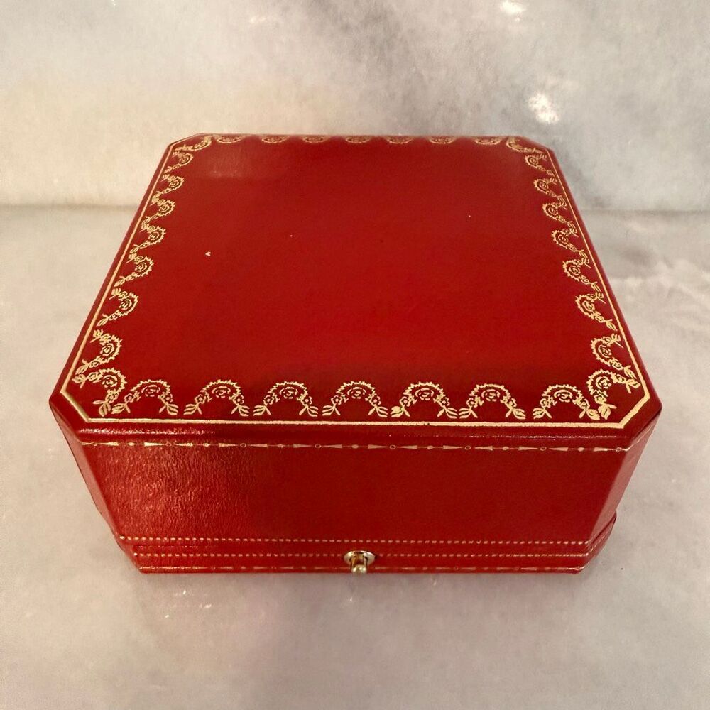 Vintage Cartier Paris Red Gold 4105 Love Bracelet Gift Box